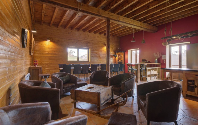 Location de vacances - Chalet à Fontcouverte-la-Toussuire - Salon