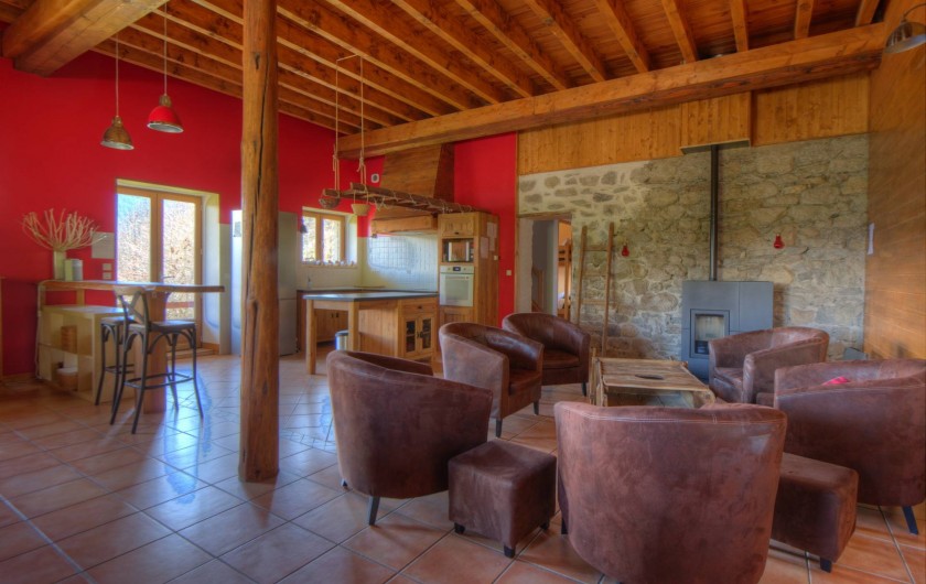 Location de vacances - Chalet à Fontcouverte-la-Toussuire - pièce principale