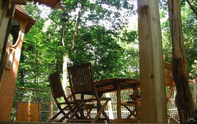 Location de vacances - Cabane dans les arbres à Moulicent