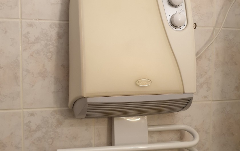 Location de vacances - Studio à Le Lavandou - radiateur souflant