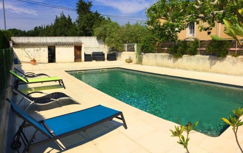 Gîte avec piscine privée et vue sur le Mont Ventoux