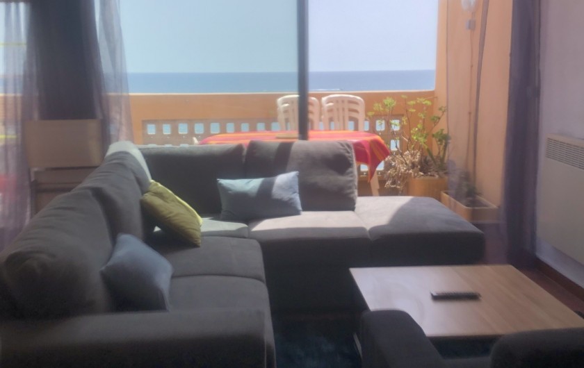Location de vacances - Appartement à Le Barcarès - salon