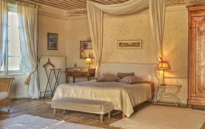 Location de vacances - Chambre d'hôtes à Chadeleuf - chambre ivoire