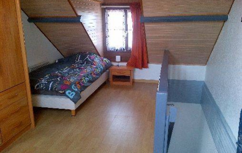 Location de vacances - Appartement à Fort-Mahon-Plage - Chambre étage 3 couchages