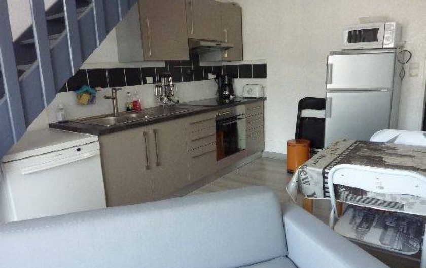 Location de vacances - Appartement à Fort-Mahon-Plage - Cuisine