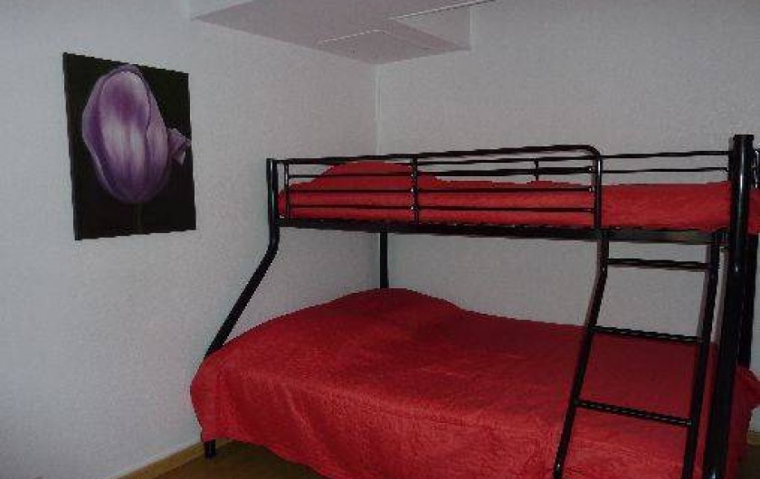 Location de vacances - Appartement à Fort-Mahon-Plage - Chambre 3 couchages