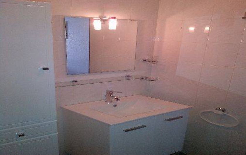 Location de vacances - Appartement à Fort-Mahon-Plage - Salle de douche