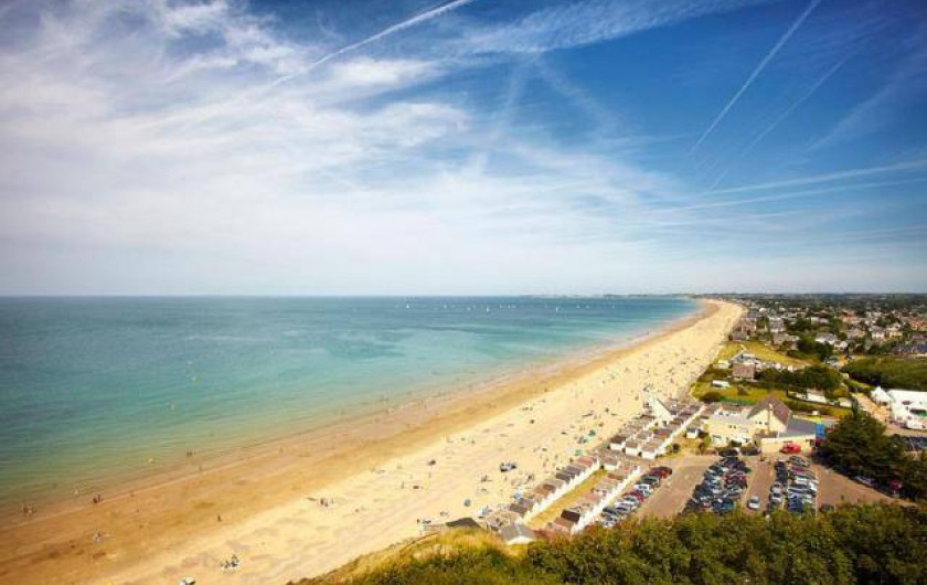 Location de vacances - Appartement à Saint-Pair-sur-Mer - Grande plages de sables fins