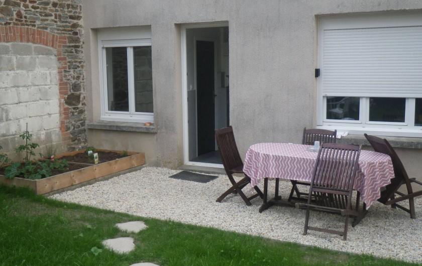 Location de vacances - Appartement à Saint-Pair-sur-Mer - terrasse