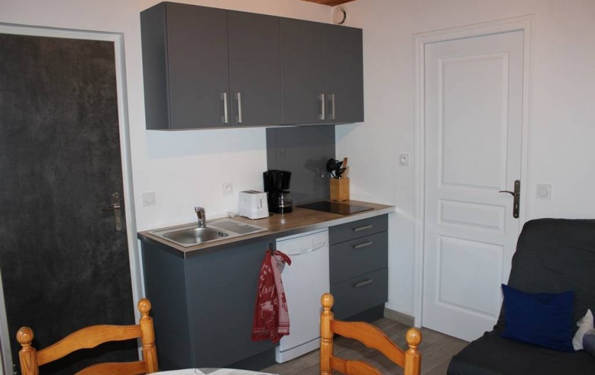 Location de vacances - Appartement à Saint-Pair-sur-Mer - Cuisine