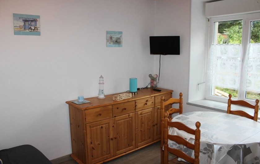 Location de vacances - Appartement à Saint-Pair-sur-Mer - Salon