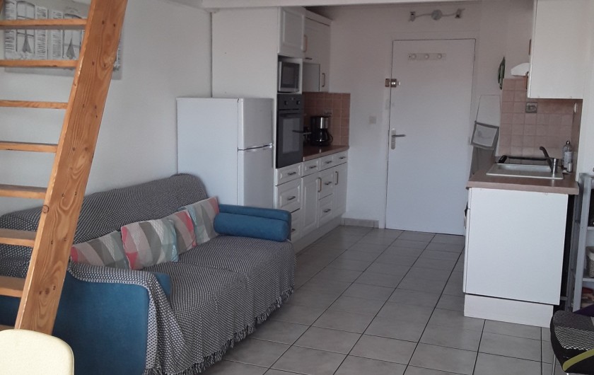 Location de vacances - Appartement à Agde - pièce à vivre