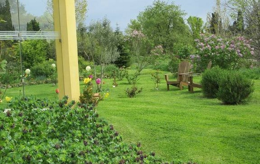 Location de vacances - Gîte à Salon-de-Provence - Autre vue du jardin