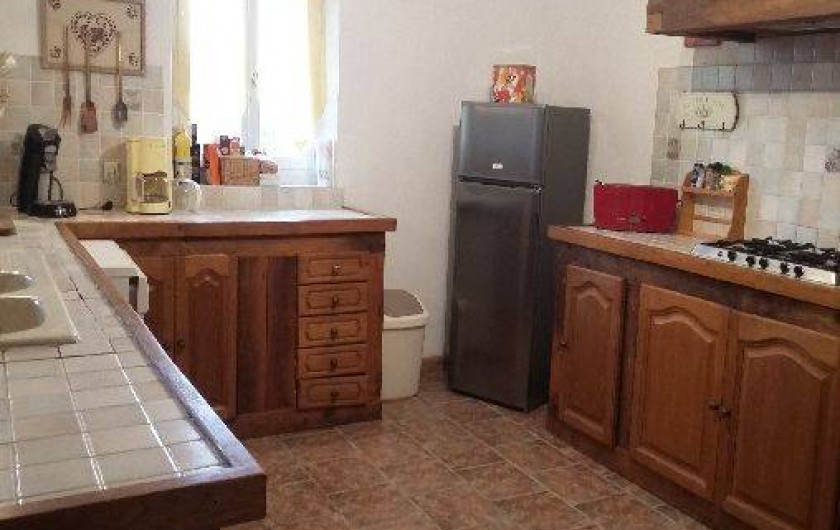 Location de vacances - Gîte à Autun - cuisine rez de chaussé