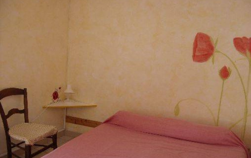 Location de vacances - Gîte à Bize-Minervois - chambre lit double