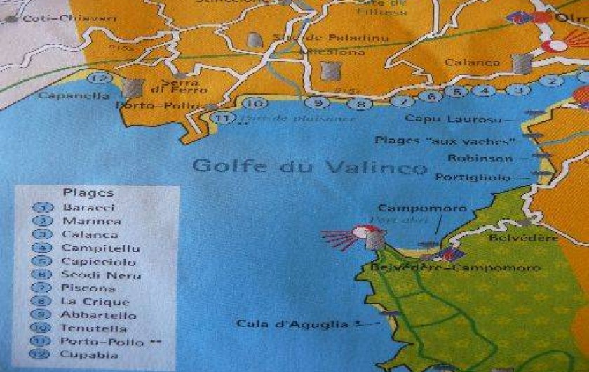 Location de vacances - Appartement à Porto Pollo