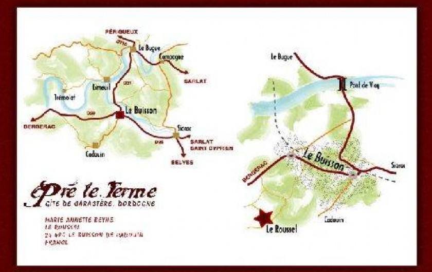 Location de vacances - Gîte à Le Buisson-de-Cadouin