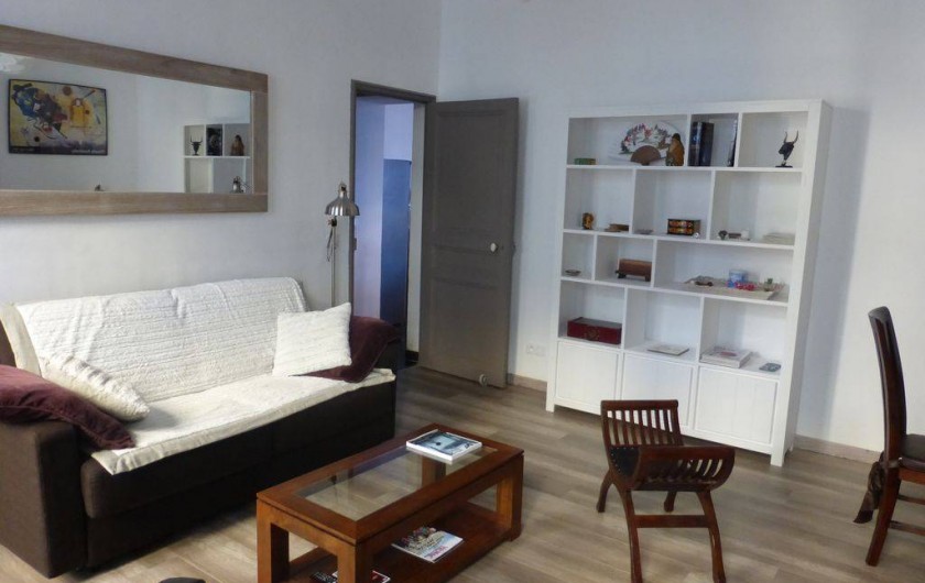 Location de vacances - Appartement à Hyères - Salon
