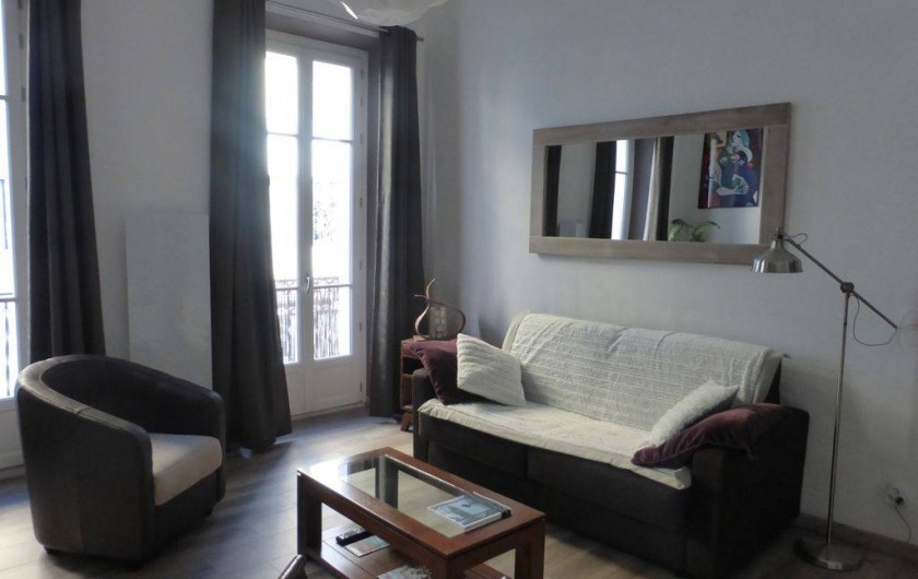 Location de vacances - Appartement à Hyères - Salon