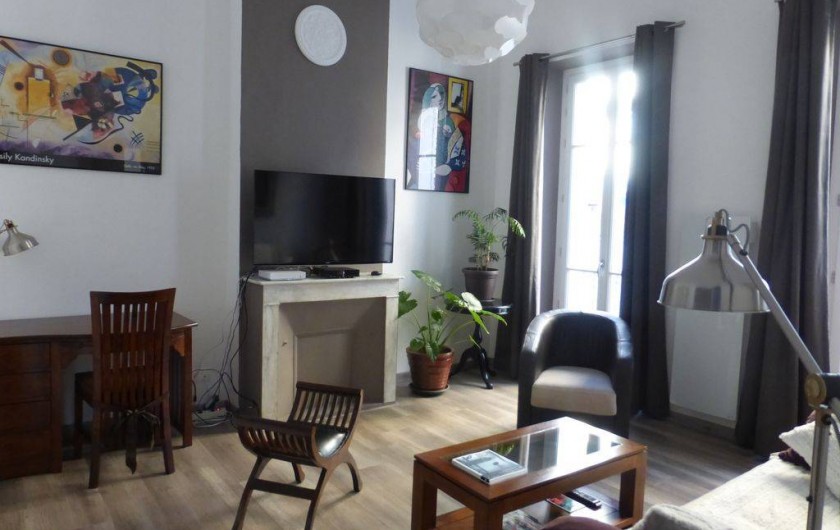 Location de vacances - Appartement à Hyères - Salon