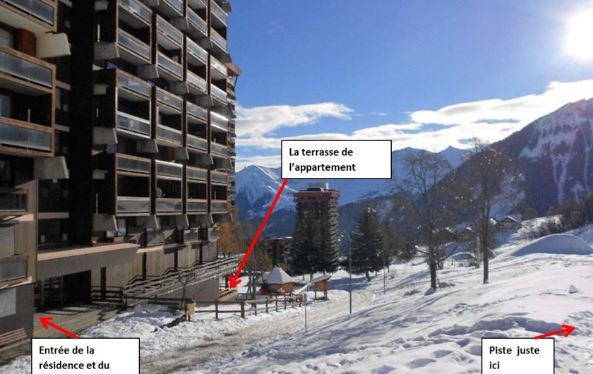 Location de vacances - Appartement à Le Corbier