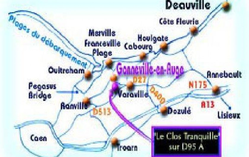 Location de vacances - Camping à Gonneville-en-Auge