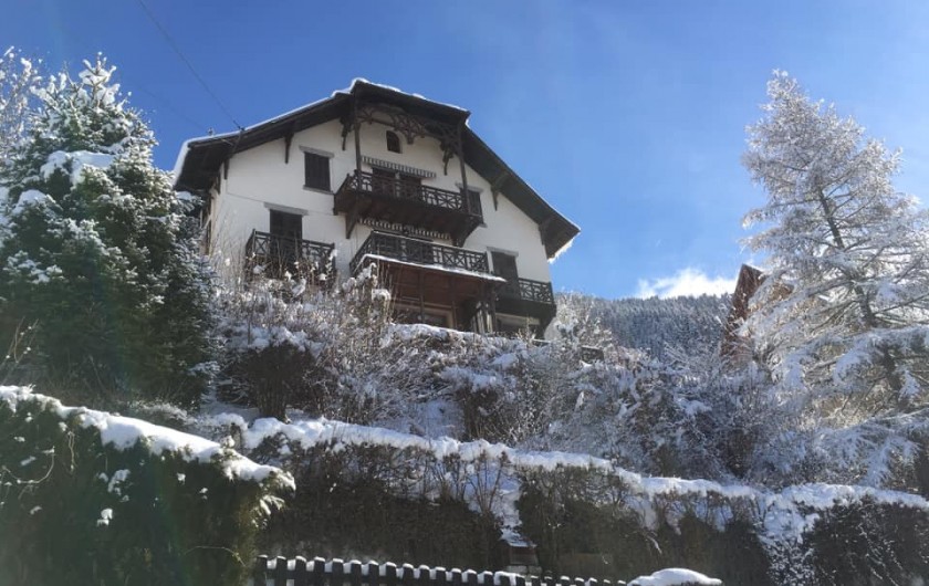 Location de vacances - Appartement à Saint-Gervais-les-Bains - Chalet vue face