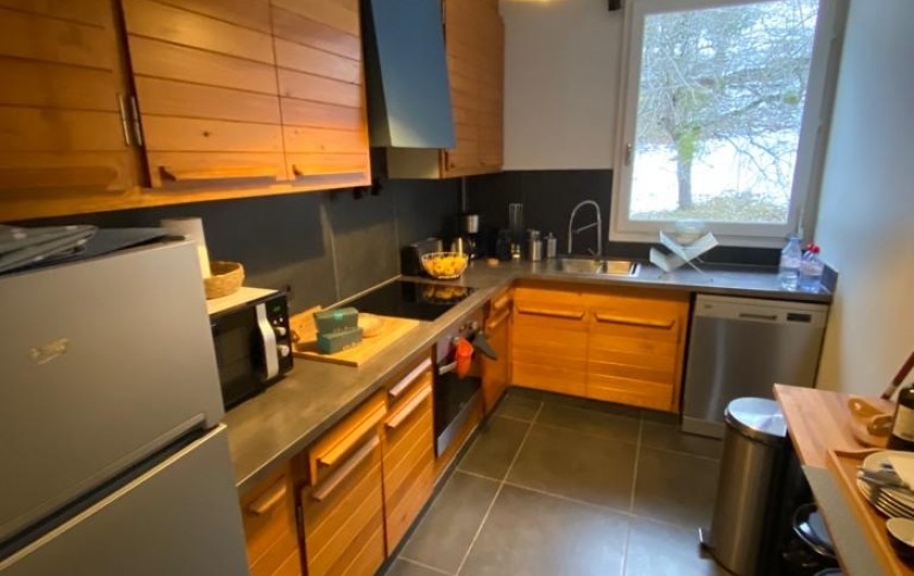 Location de vacances - Appartement à Saint-Gervais-les-Bains - Cuisine
