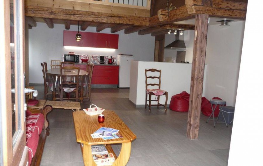 Location de vacances - Gîte à Saint-Pierre-de-Chartreuse - Coin cuisine / salon