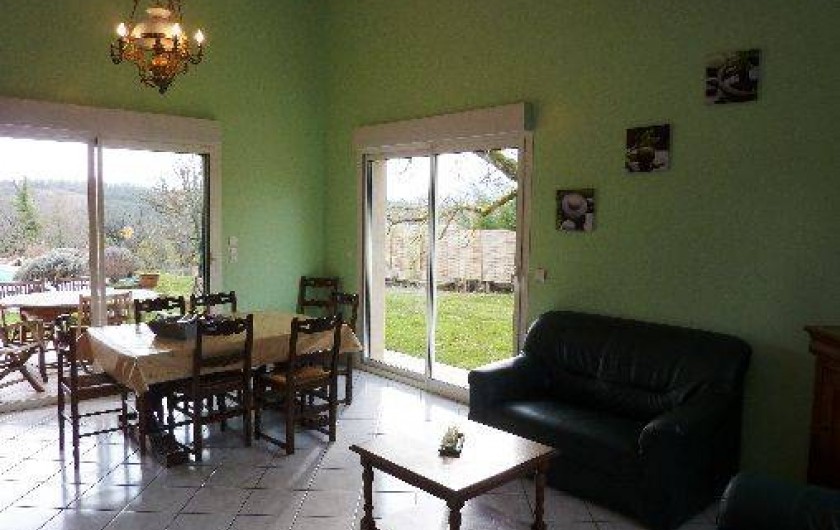 Location de vacances - Villa à Loubressac - salon