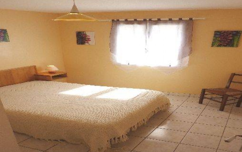 Location de vacances - Villa à Loubressac - chambre1 : RDC - lit 140