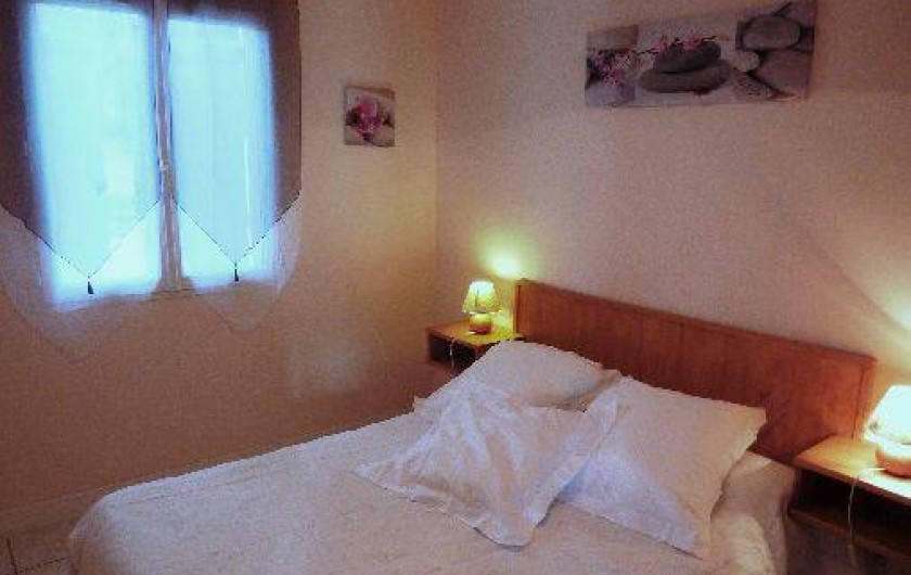 Location de vacances - Villa à Loubressac - chambre 2 : RDC  lit 140