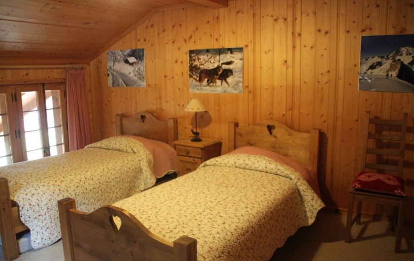 Location de vacances - Chalet à La Comballaz - chambre