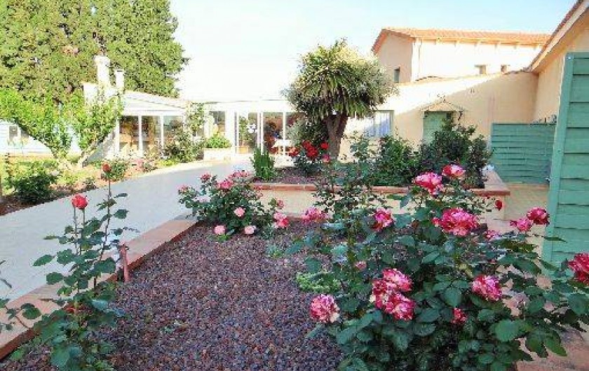 Location de vacances - Chambre d'hôtes à Ortaffa - Entrée Mas du Tech