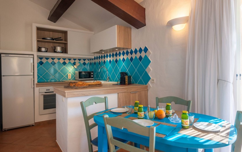 Location de vacances - Maison - Villa à Porto-Vecchio - Mini-villa pour 1-4 pers, coin cuisine