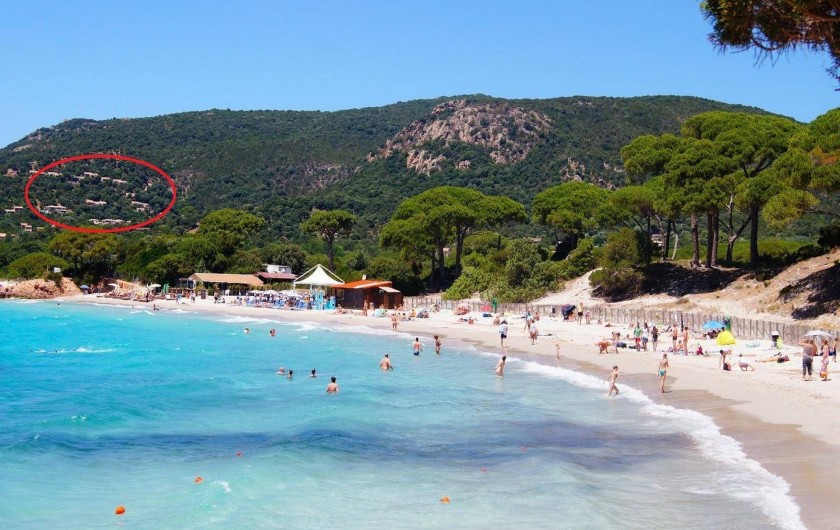 Location de vacances - Maison - Villa à Porto-Vecchio - Plage de Palombaggia