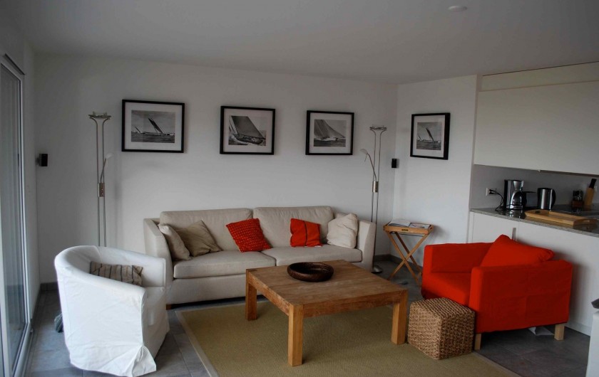 Location de vacances - Appartement à Le Bouveret - salon