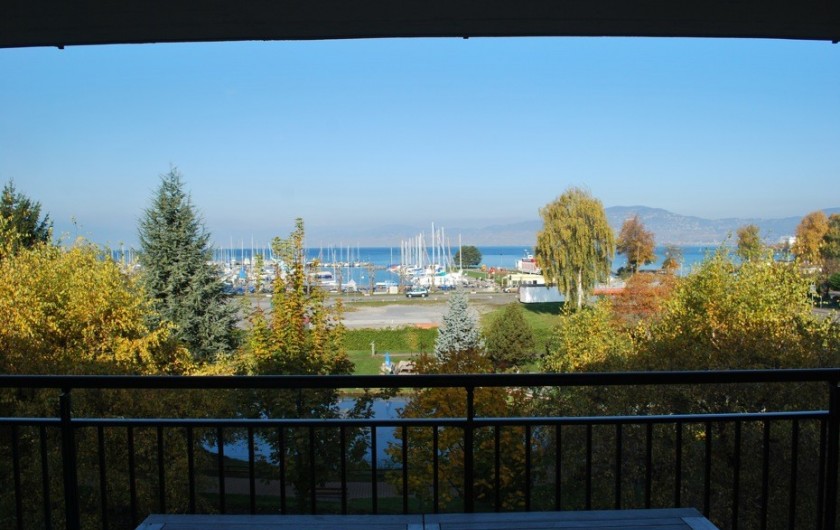 Location de vacances - Appartement à Le Bouveret - vue avant