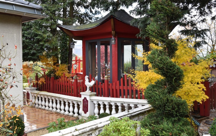 Location de vacances - Villa à Pierre-Châtel - Automne et maison de thé