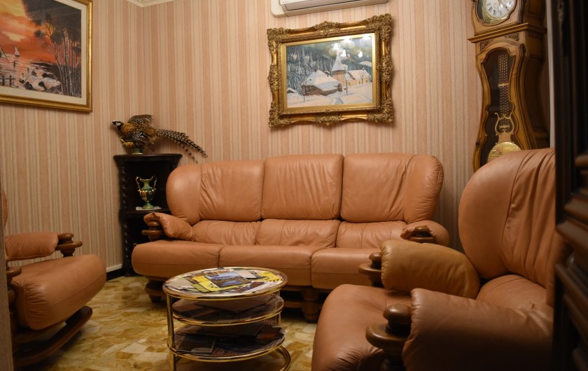 Location de vacances - Villa à Pierre-Châtel - Salon