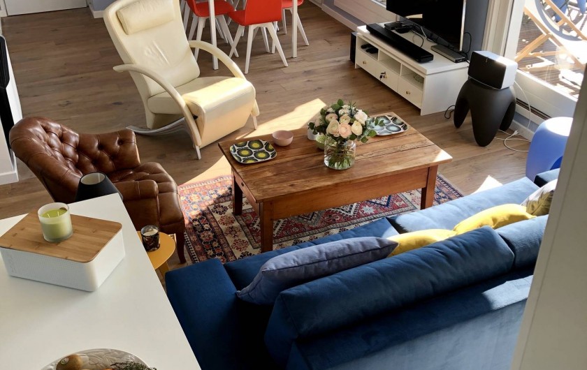 Location de vacances - Appartement à Wimereux - Salon