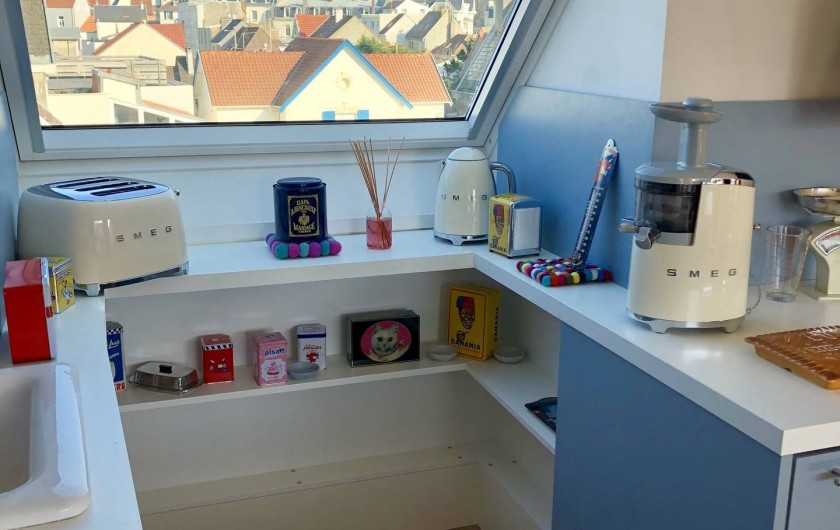 Location de vacances - Appartement à Wimereux - Notre cuisine