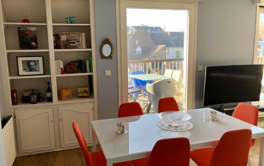 Location de vacances - Appartement à Wimereux - Vue SAM sur Terrasse
