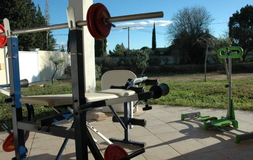 Location de vacances - Villa à Arles - Salle de sport