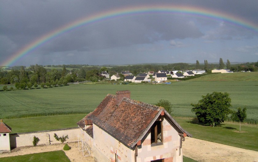 Location de vacances - Gîte à Saint-Jean-Saint-Germain - Vue sur notre village