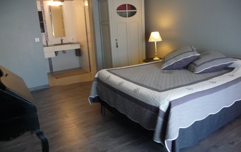 Location de vacances - Gîte à Saint-Jean-Saint-Germain - Une chambre avec sdb et wc privatifs