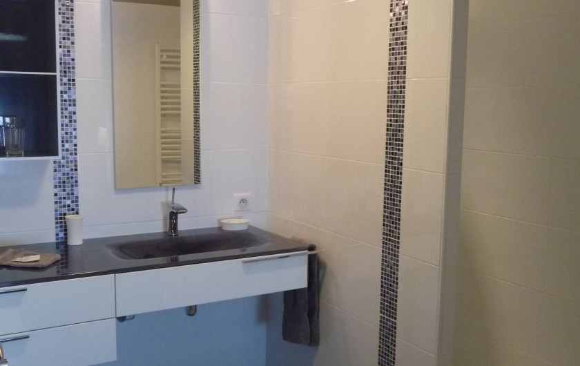 Location de vacances - Gîte à Saint-Jean-Saint-Germain - Salle de douche à l'italienne