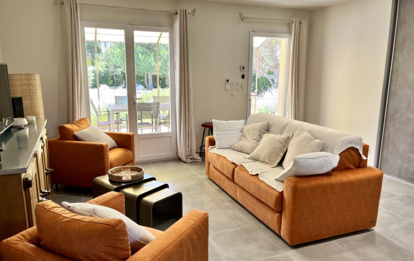 Location de vacances - Villa à Pernes-les-Fontaines - Coin salon