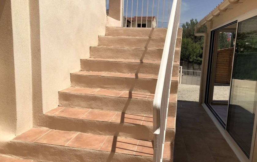 Location de vacances - Maison - Villa à Propriano - ESCALIER ACCES MAISON