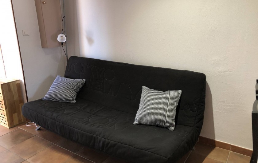 Location de vacances - Maison - Villa à Propriano - CANAPE COIN TELEVISION